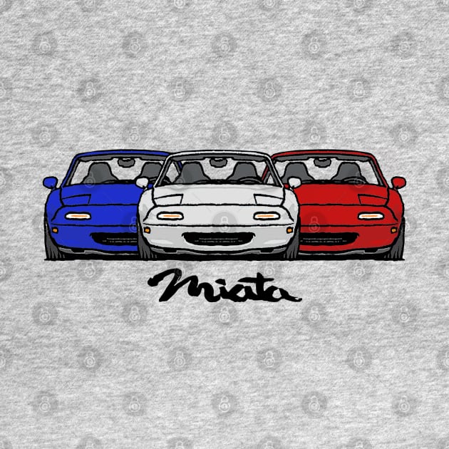 MX5 Miata NA Trio by Woreth